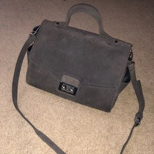 Zara 100% cow leather bag